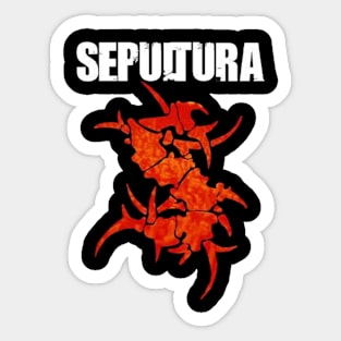 heavy metal Sepultura band Sticker